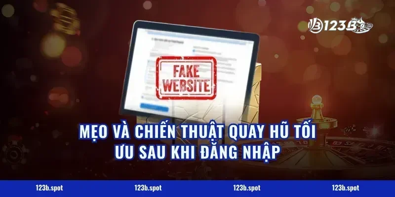 Mẹo và chiến thuật quay hũ tối ưu sau khi đăng nhập