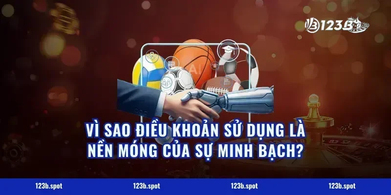 Vì sao điều khoản sử dụng là nền móng của sự minh bạch?