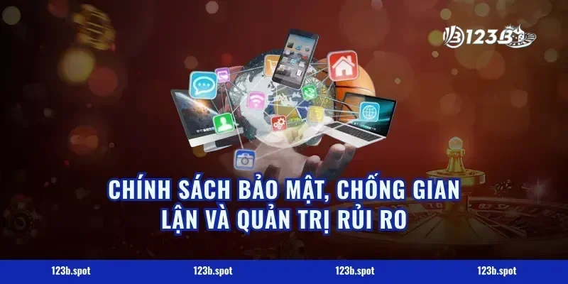 Chính sách bảo mật, chống gian lận và quản trị rủi ro